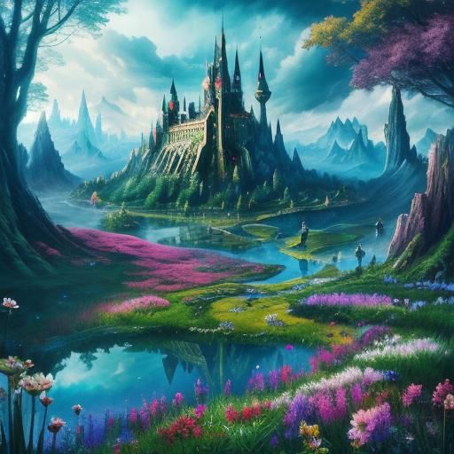 Enchanting Wonderland: A Fantasy Landscape Photography