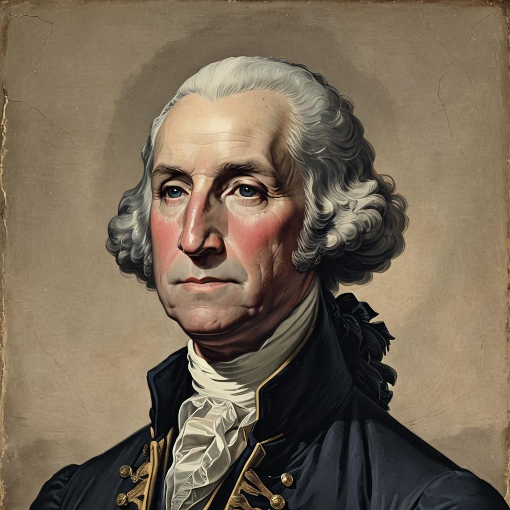 Iconic Portrait of George Washington