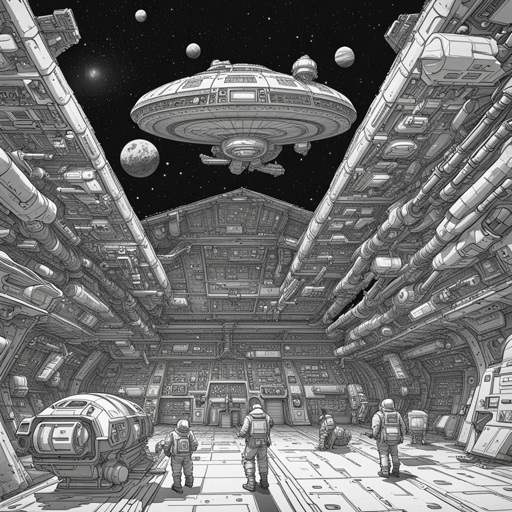 Spaceship FAQs as Digital Art