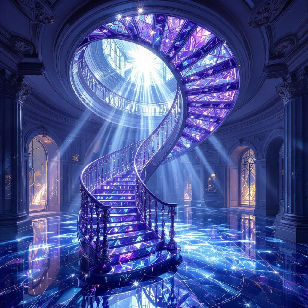 Spiral Staircase to Transcendent Light: Digital Renaissance ...