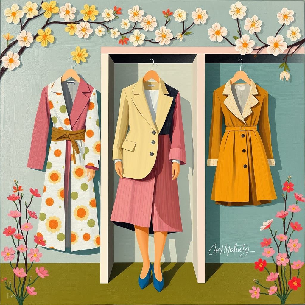 Cubist Spring Wardrobe Reimagined