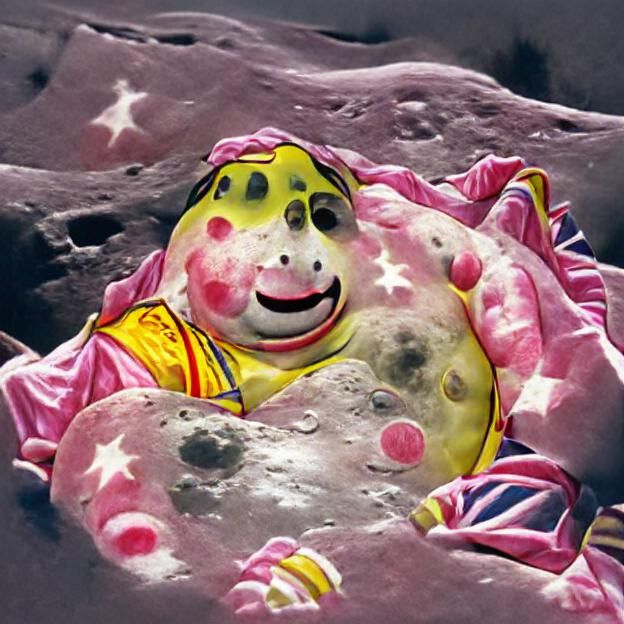Mr Blobby: First Blob on the Moon