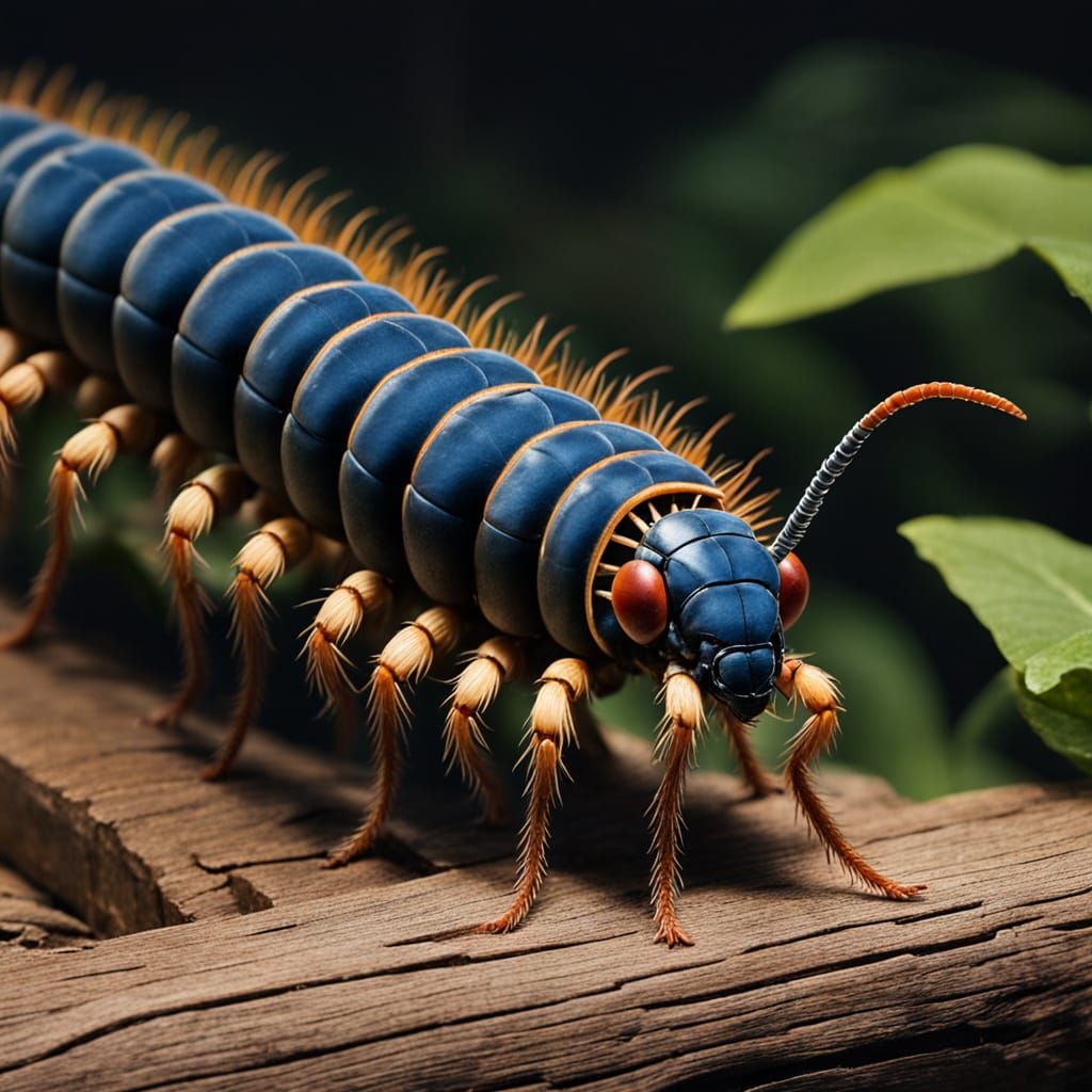 Centipede with a Wooden Leg