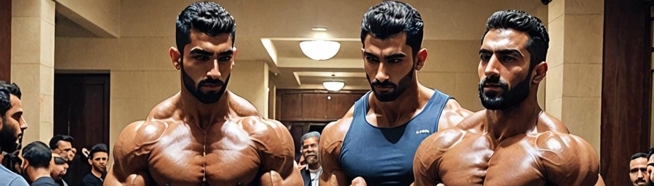Worshipped Male Arab Bodybuilder: Alpha Physique
