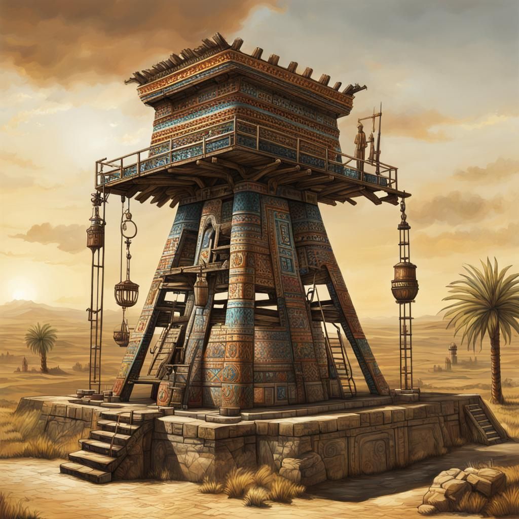 Aztec Oil Well in the Information Age