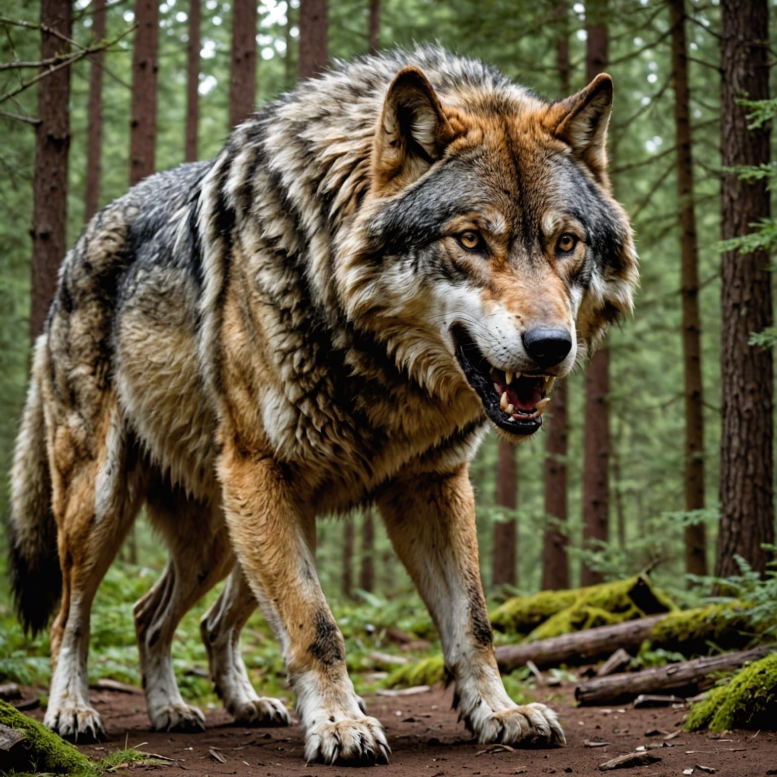 Humongous Ferocious Wolf