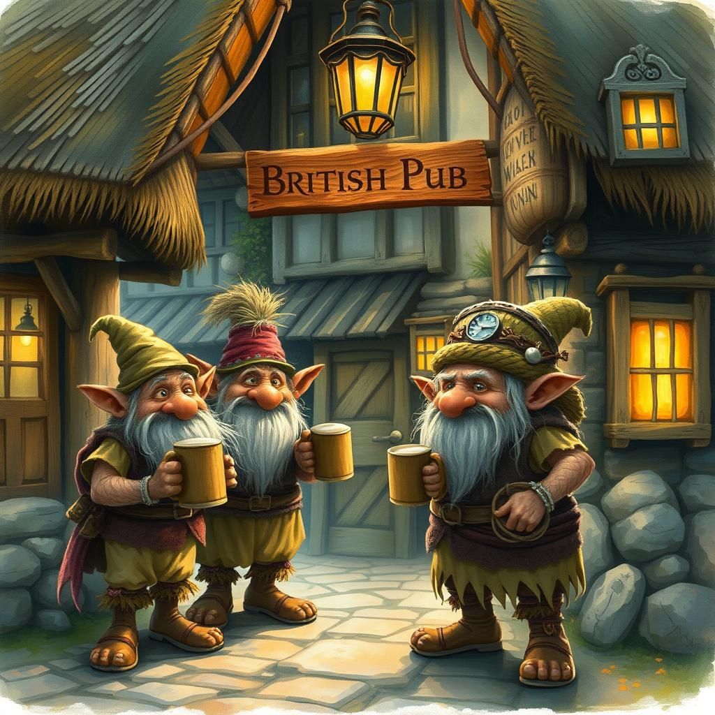 A British pub, typical hangout for trolls
