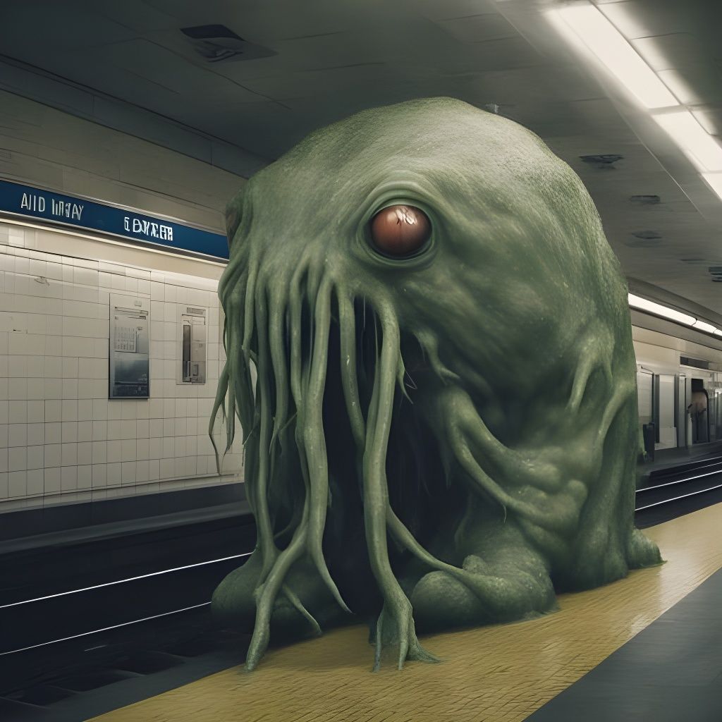 AI Generated Image of a Lizard