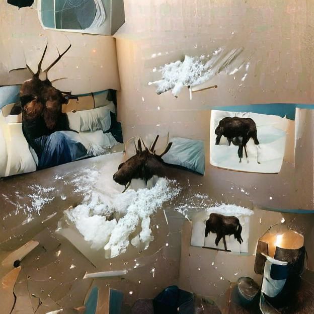 Moose's Solitary Cocaine Use in Bedroom