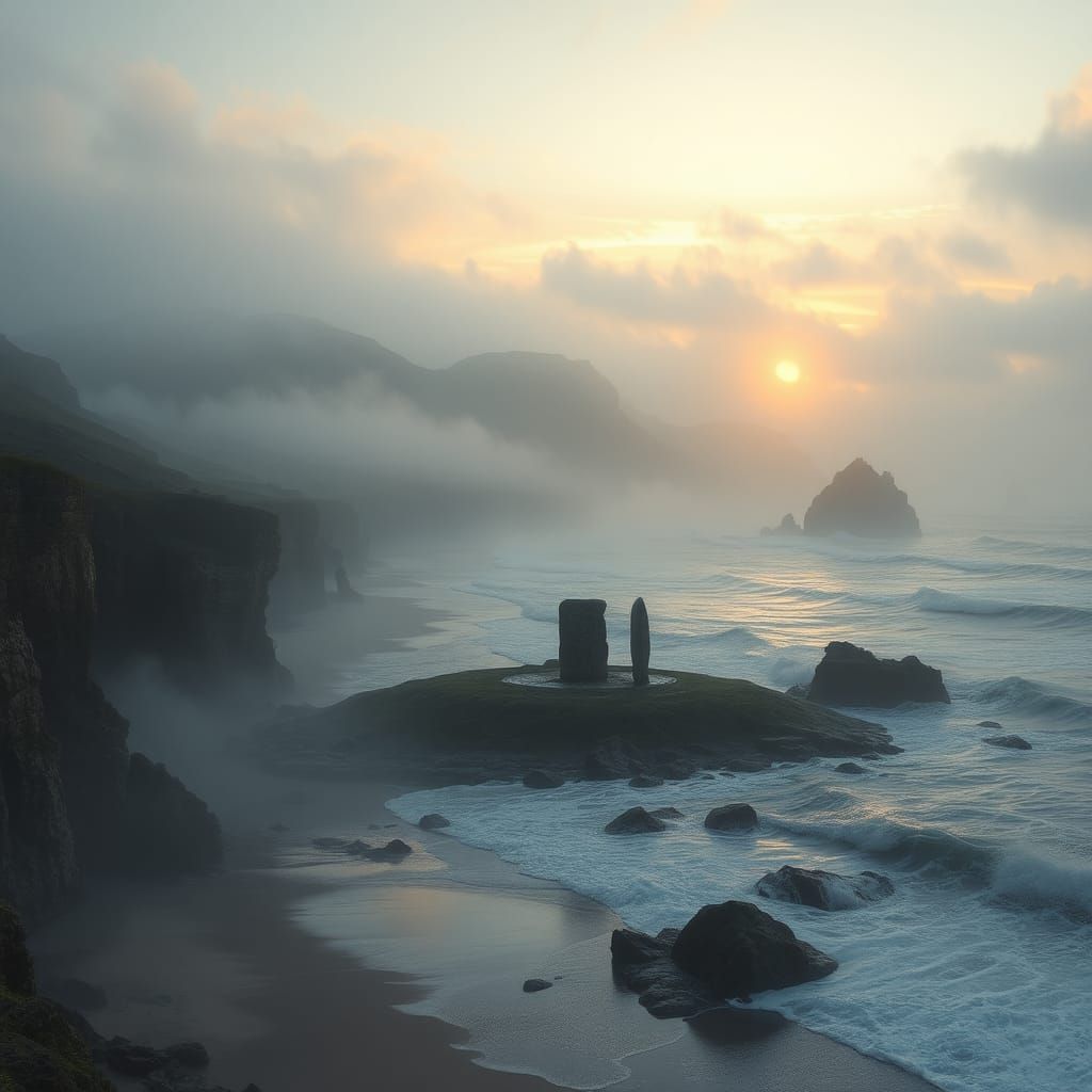 Mystical Cornish Landscape in Unreal Engine 5