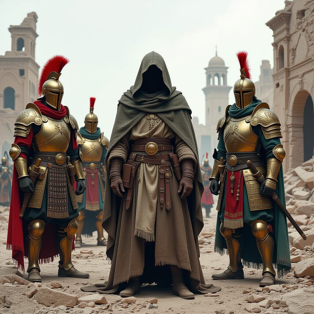 War-Torn Empire: Generals and Humble Figure