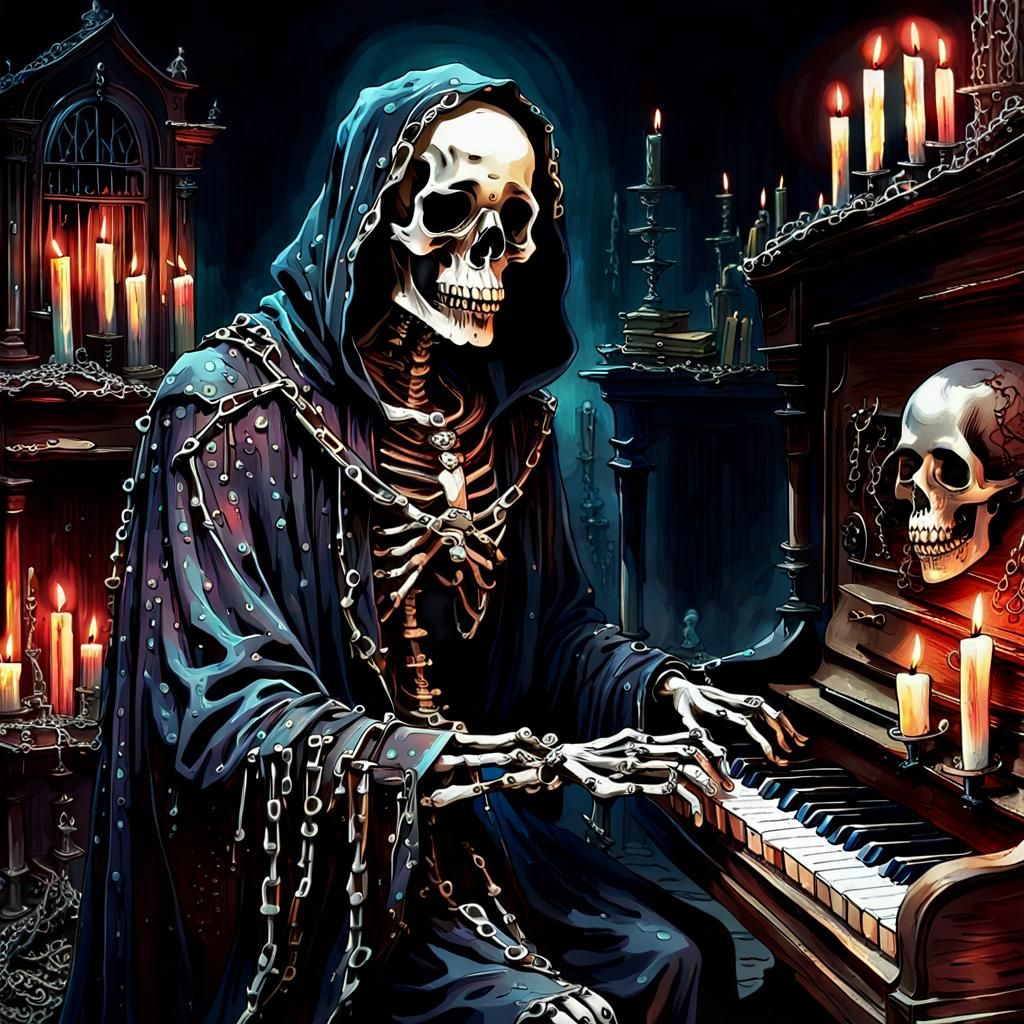 A hauntingly creepy music lesson