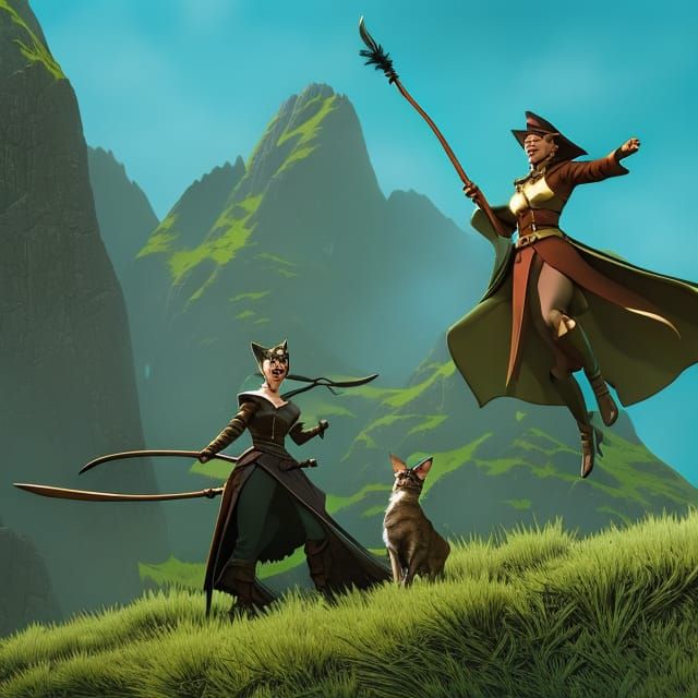 Nanny Ogg Rides Again: Comic Art Adventure