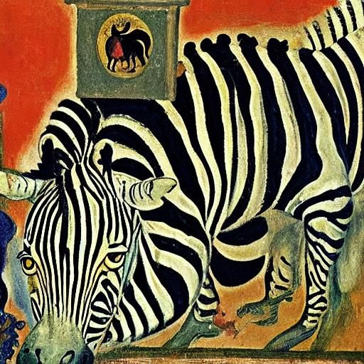 Surreal Hybrid Pet Inspired by Masters