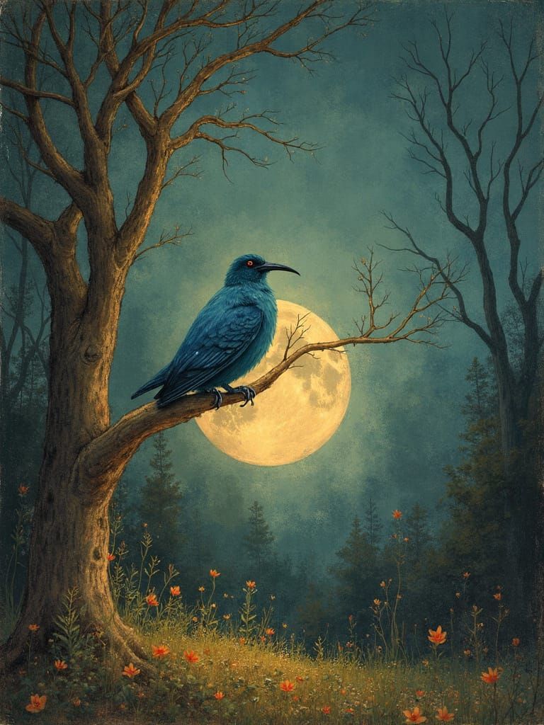 Feelings to Tell You I Remember a Little Brassbellbird Over-...