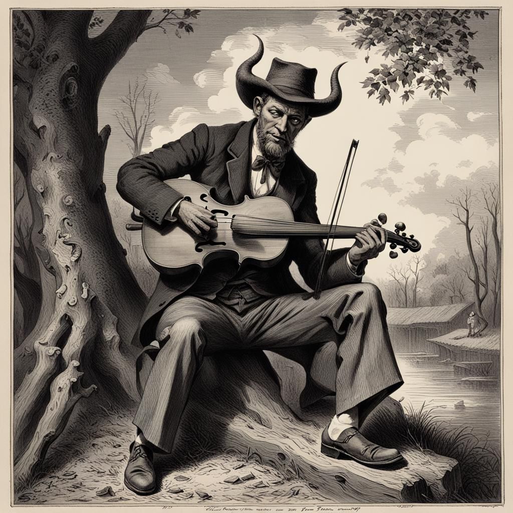 Fiery Fiddle Duel: The Devil vs. Johnny
