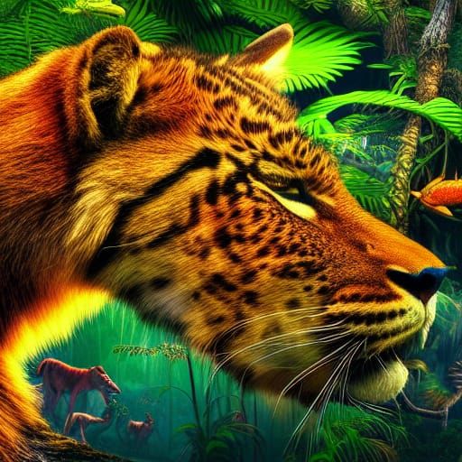 Animals of the lost kingdom