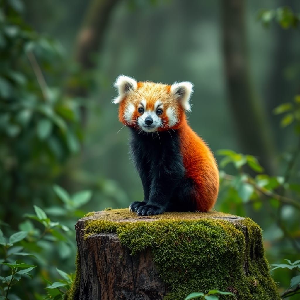 baby red panda