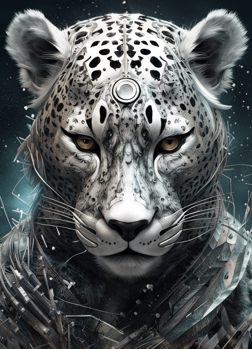 Tai Lung from Kung Fu Panda in Digital Art