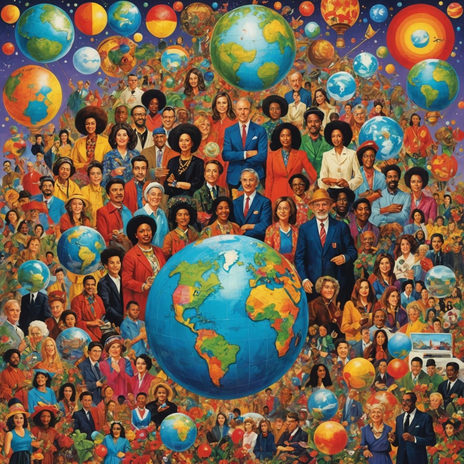 Global Connection Through Social Media Platforms