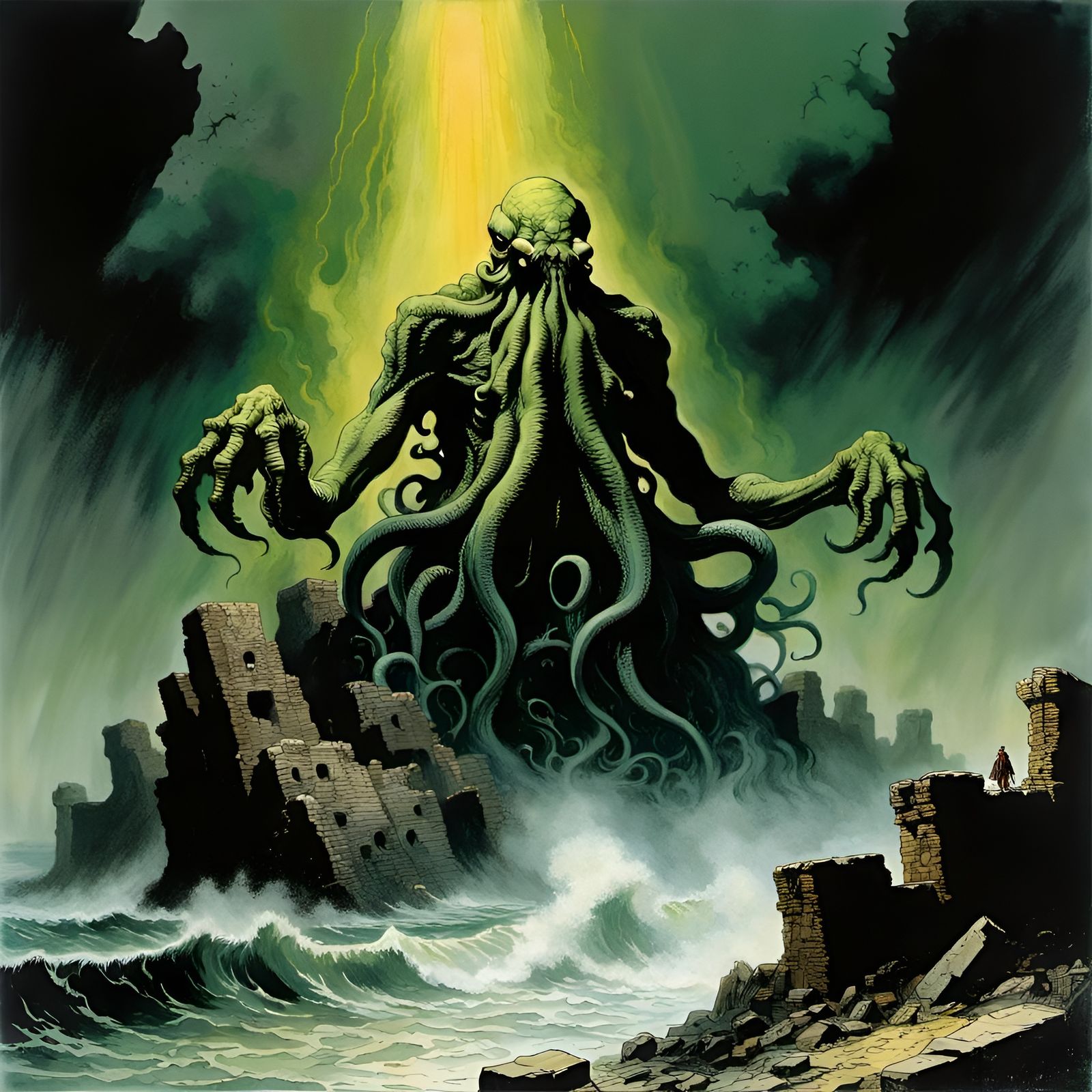 Cthulhu Rising: Ink Art from the Depths