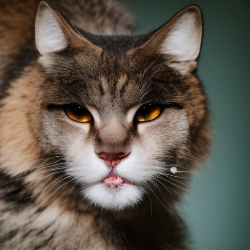 Furry Character Portrait in Professional Photography Style