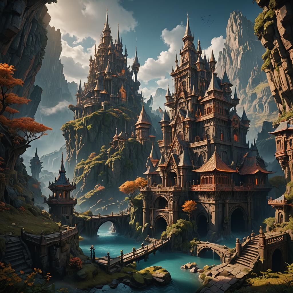 Detailed Matte Painting in Unreal Engine 5