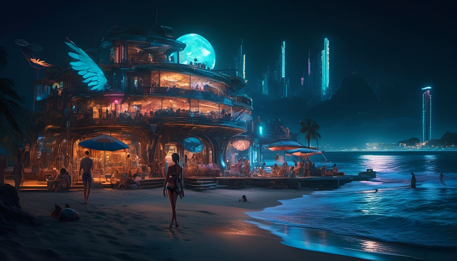 Future Beach Playtime