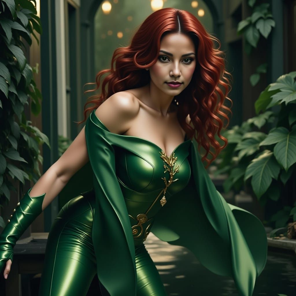 Rosa Channels Poison Ivy in Cinematic Glory