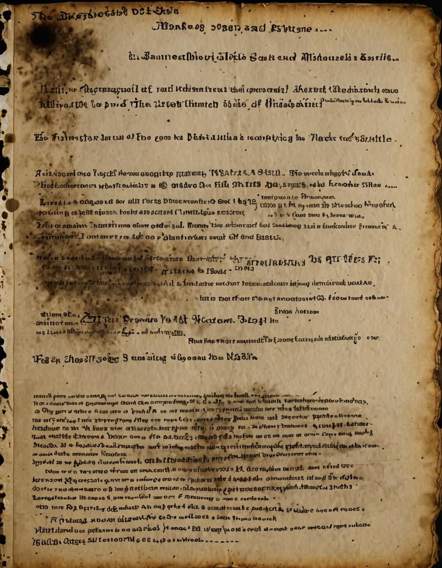 The Bunker Papers: Burned and Stained Title Page