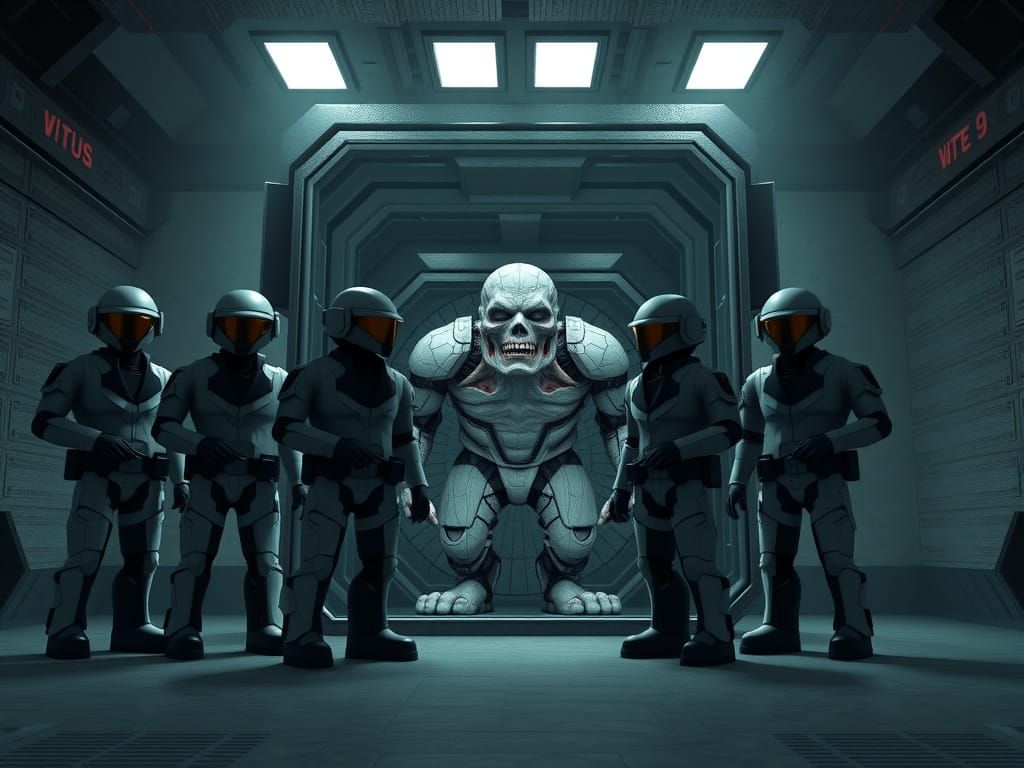 Roblox SCP Scene in Hyper-Realistic 3D