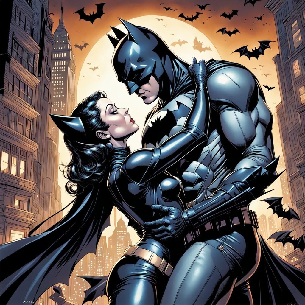 Catwoman and Batman: A Comic Book Romance