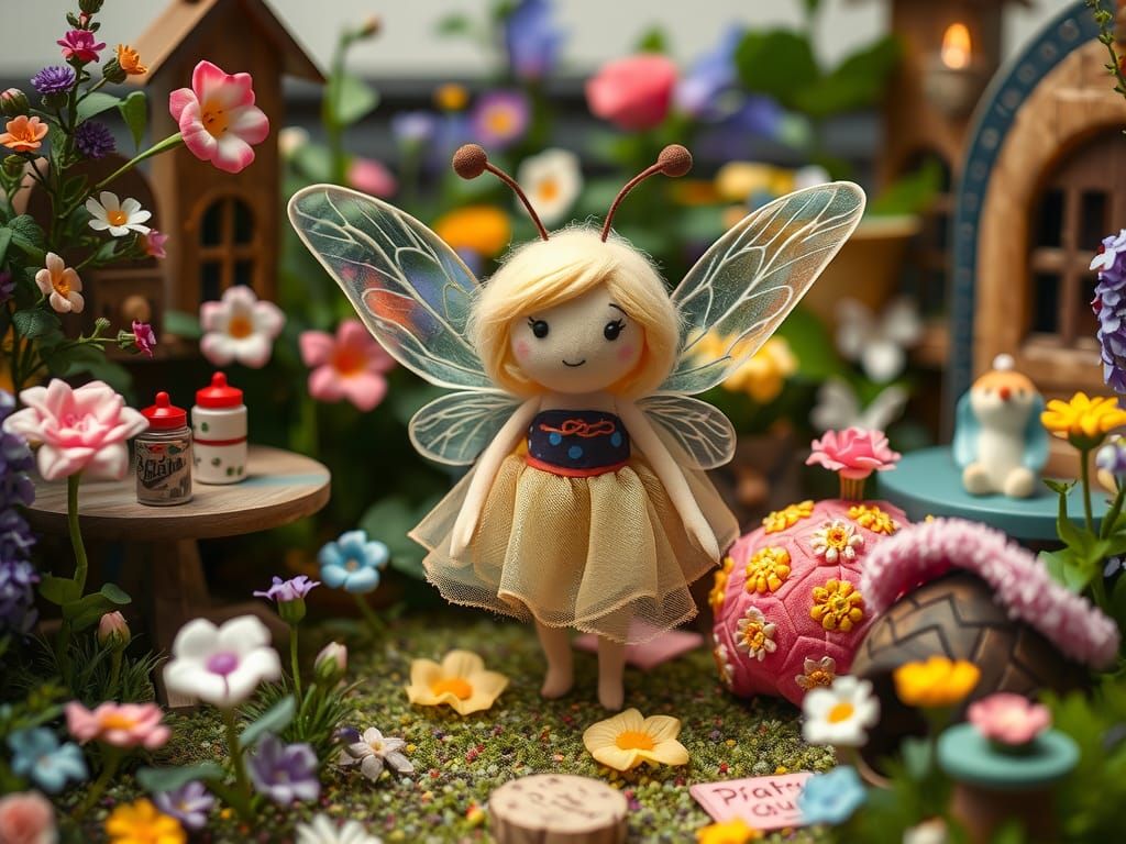 Whimsical Fairy at Enchanted Dress-Up Party
