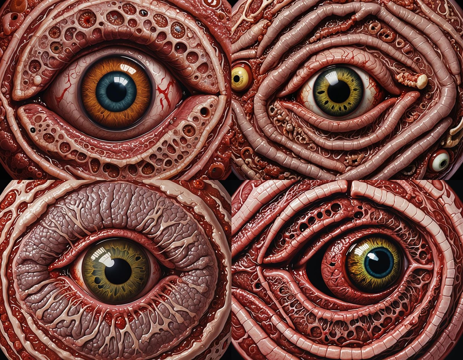 Revolting Eyeball: A Grotesque Vision of Terror