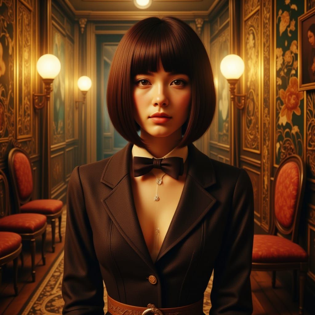 Galactic Ritz Employee of the Month, Wes Anderson Style