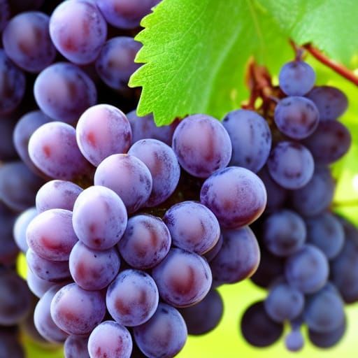 AI-Generated Grape Image