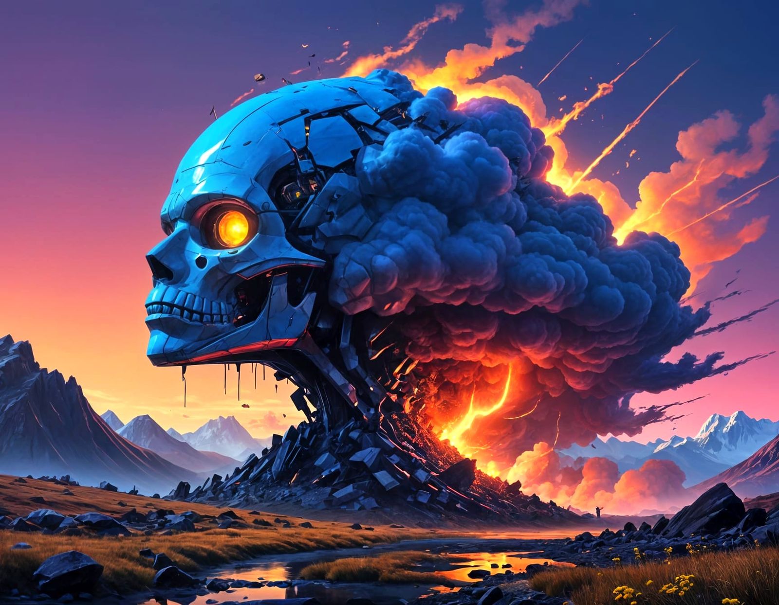 Dissolving Reality in Fragmented Collapse