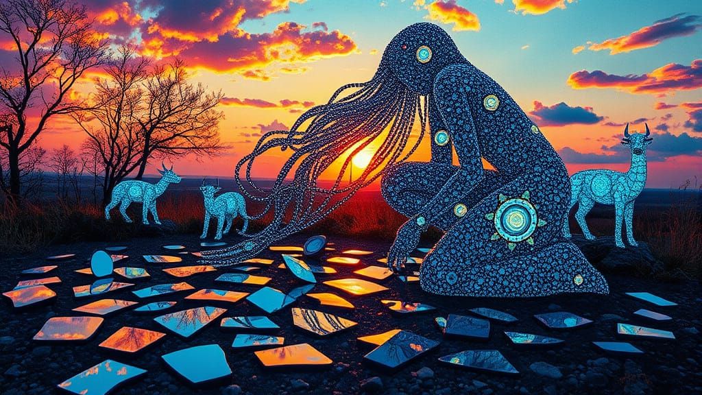 Bead Blast Sculpture: Strength and Resilience