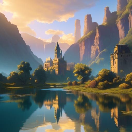 Fantasy Friends Reflecting Future Kingdom