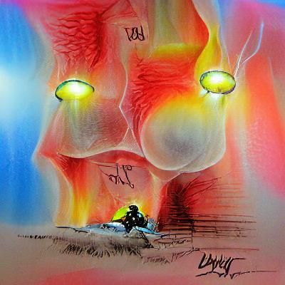 Parallax Ink Portrait in Jim Burns Style