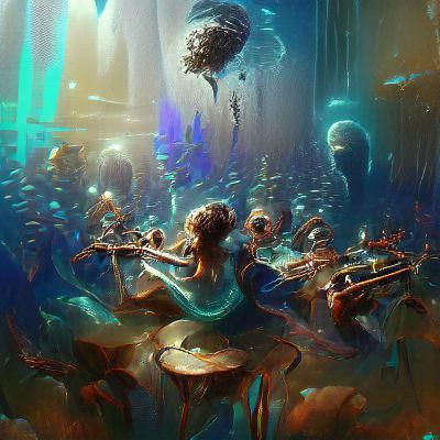 Underwater Symphony Art Trending on Artstation