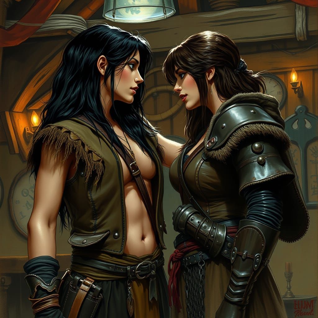 Barbarian and Thief: A Medieval Inn Romance