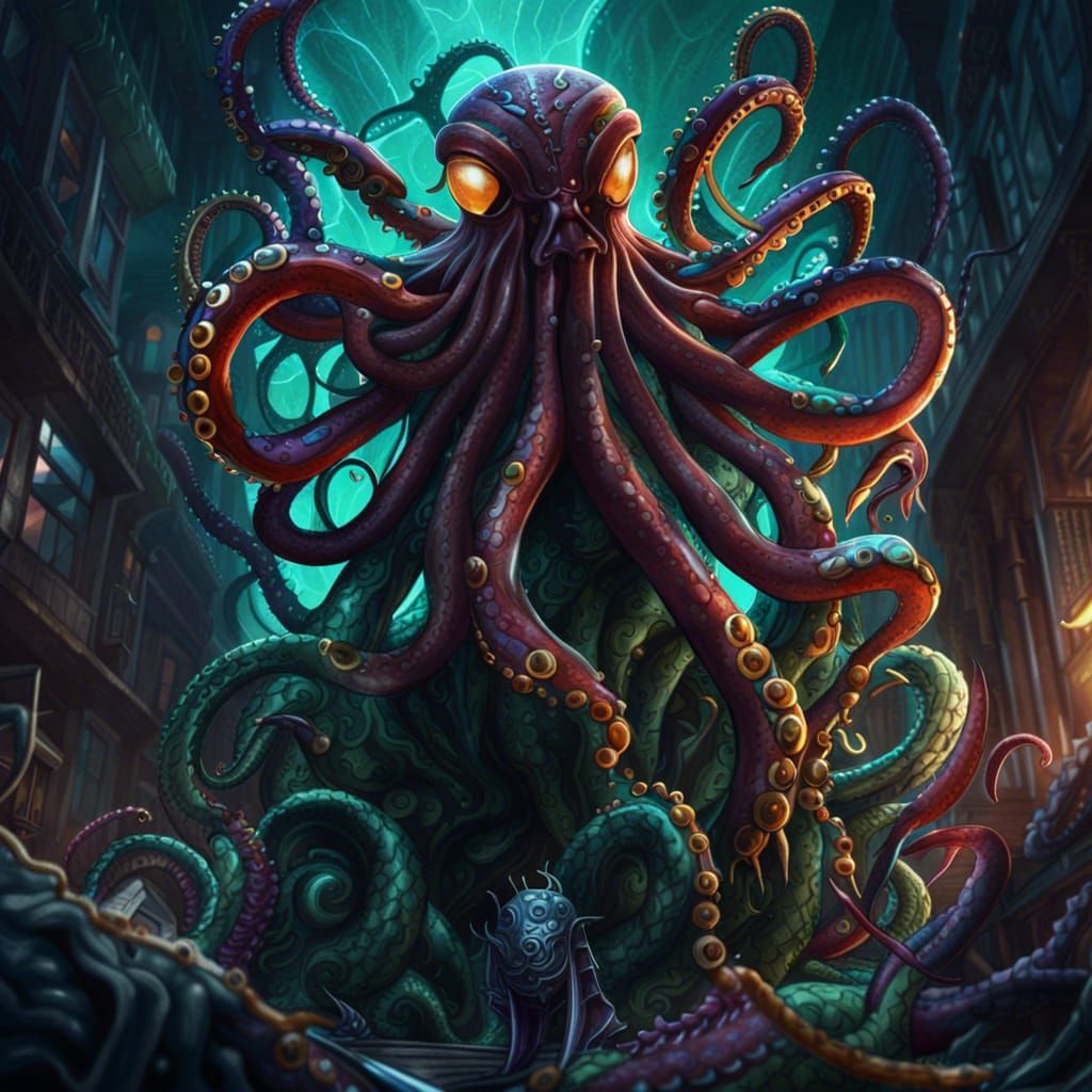 Marvel Supervillain Fusion: Doctor Octopus and Squid