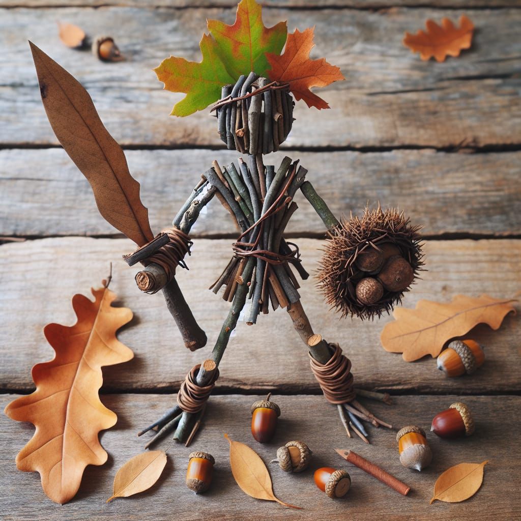 Ancient Warrior Sculpted from Nature