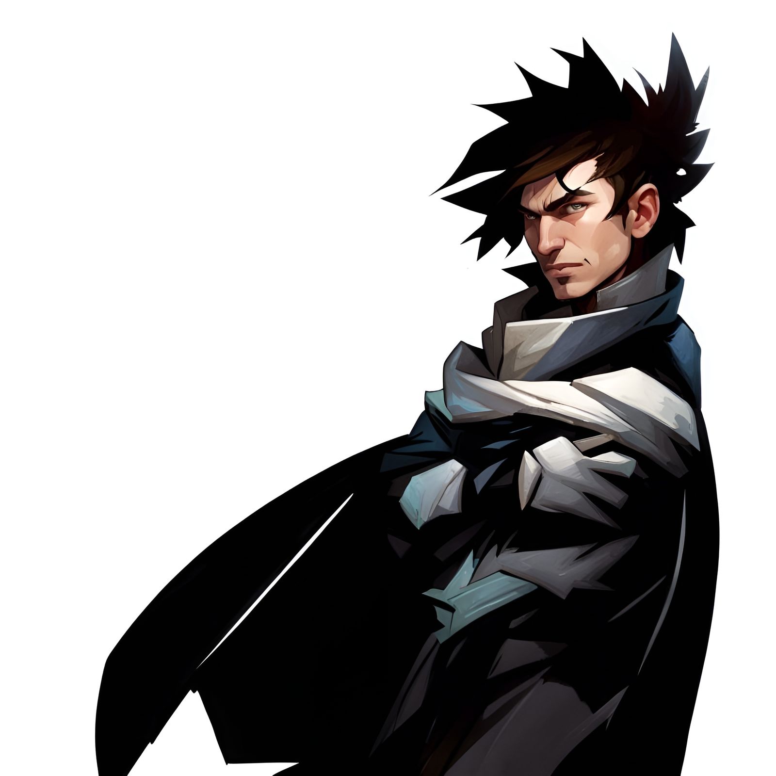 Heroic Fantasy Portrait in Style of Artstation Concept Art