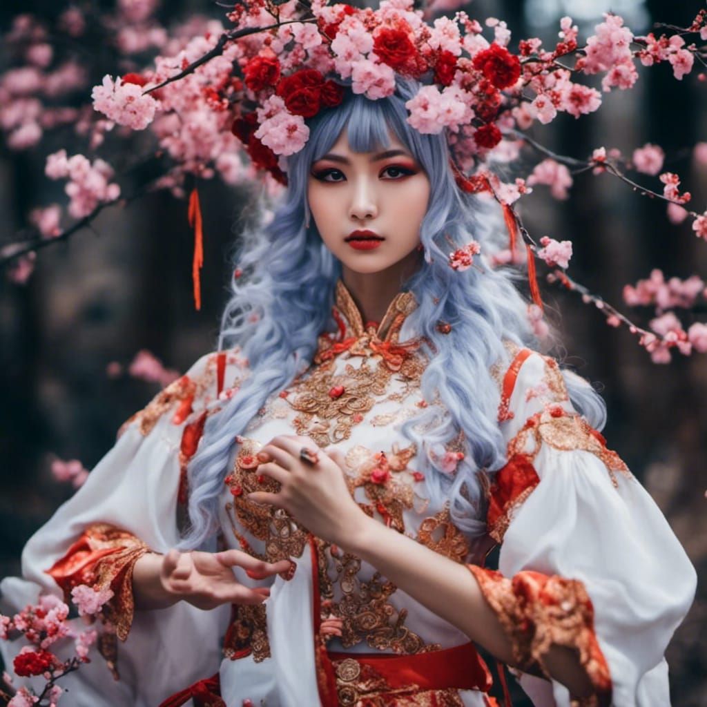 Gojo Cosplay: Hyperreal Likeness of Anime Character