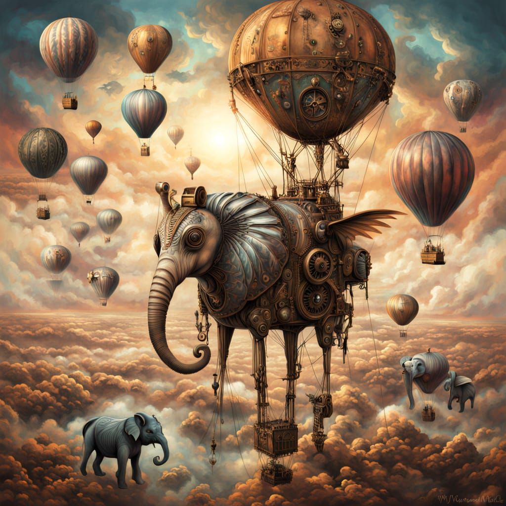"Surrealist Bestiary" (6)