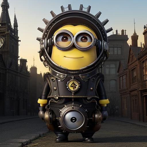 Steampunk Minions in Victorian Era