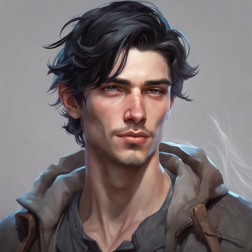 Detailed Portrait of Teenage Boy in Unreal Engine 5