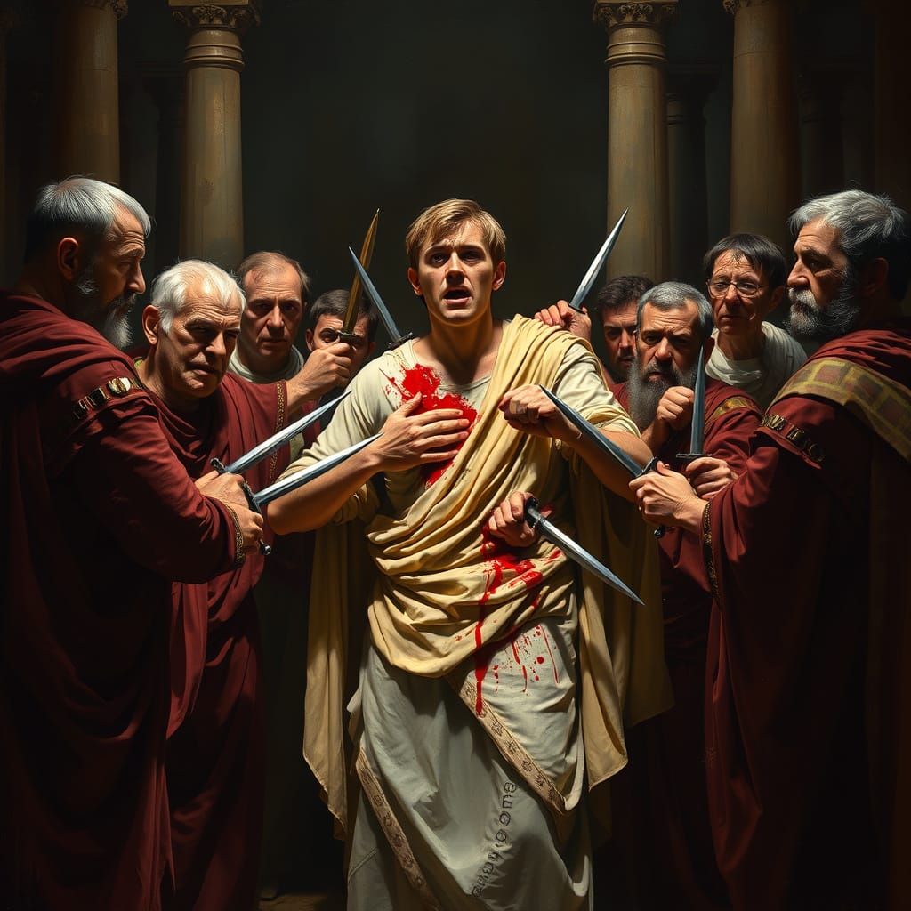 Gaius Julius Caesar was assassinated on March 15, 44 BC, by a group of senators because he had himself appointed dictato...